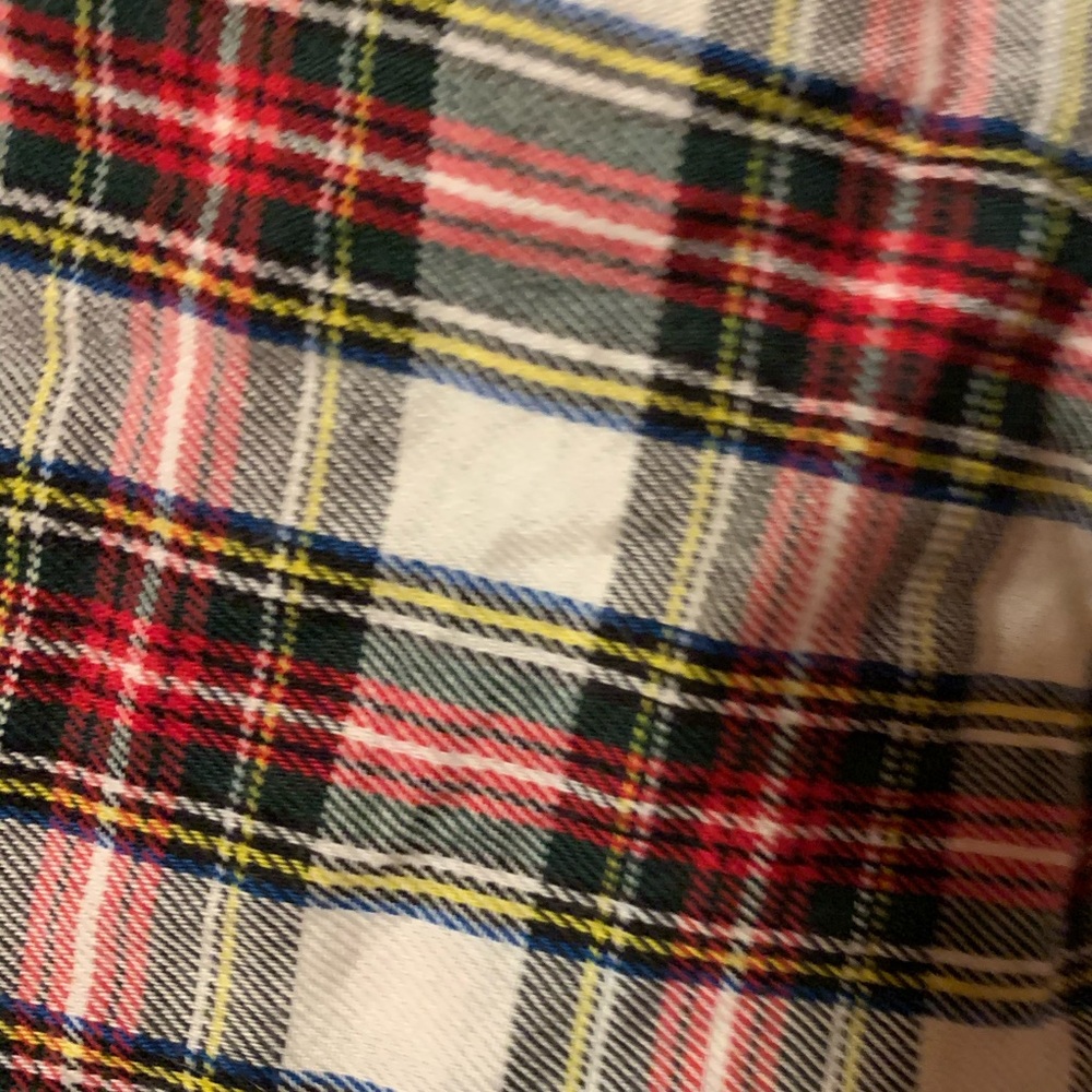 Elizabeth Wilson Designs tartan plaid ruffle dress